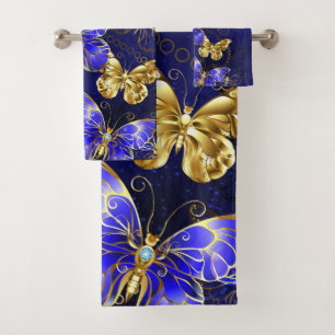 Composición con mariposas de zafiro