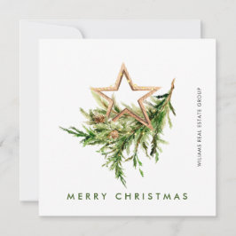 Composición Corporativa de Navidad Bohemio Elegant