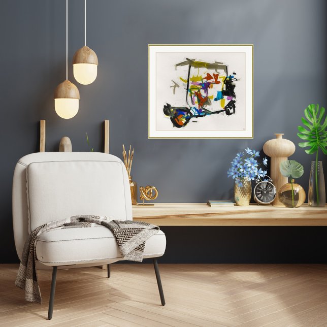 Composición de carrito de golf II - Impresión de l (Subido por el creador)