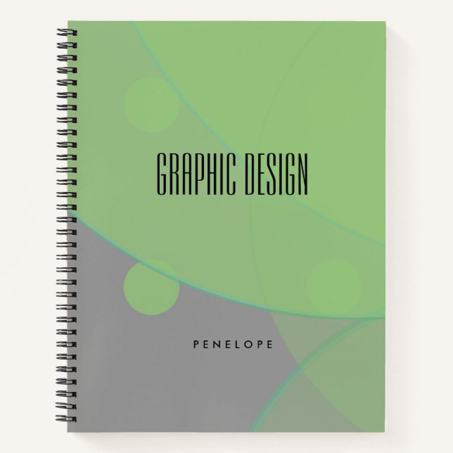 Composición del libro de esbozo BOHO Greens (Anverso)