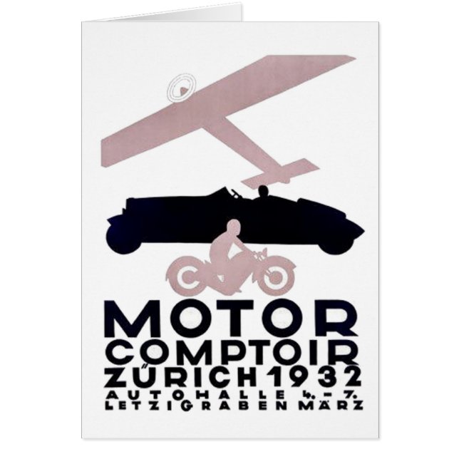 Composición del motor Zurich 1932 (Frente)