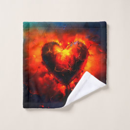 Composición dramática de corazón de fuego