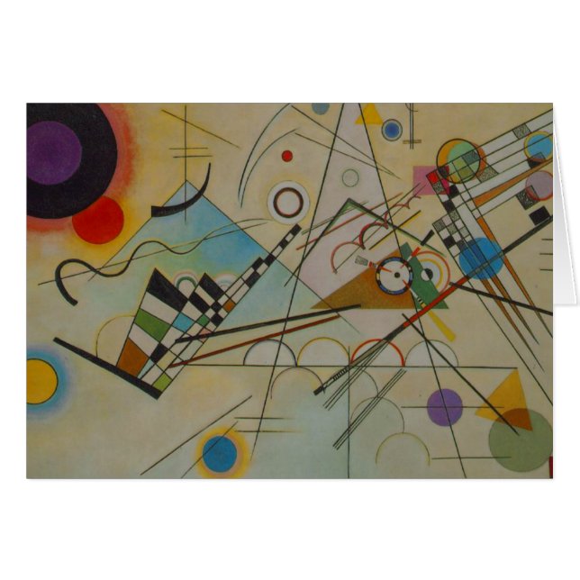 Composición VIII de Kandinsky (Anverso (Horizontal))