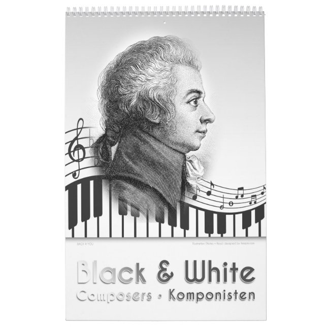 Compositor calendario - Composers Calendar (Tapa)