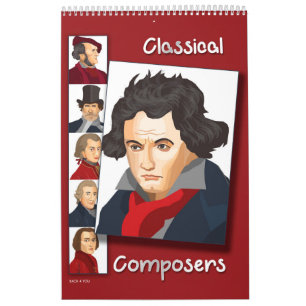 Compositor calendario en el estilo cartoon