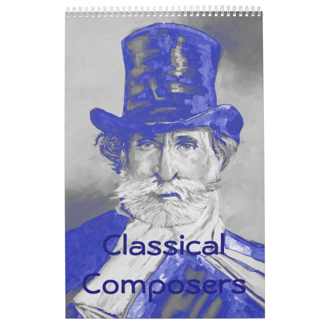 Compositor calendario - Symphony en Blue & greinas (Tapa)
