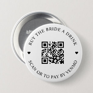 Compra A La Novia Una Bebida Botón De Código QR