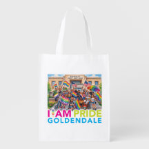 Bolsa de compras reutilizable de la comunidad Prid