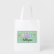 Chicas roban truco o traten la bolsa de Halloween