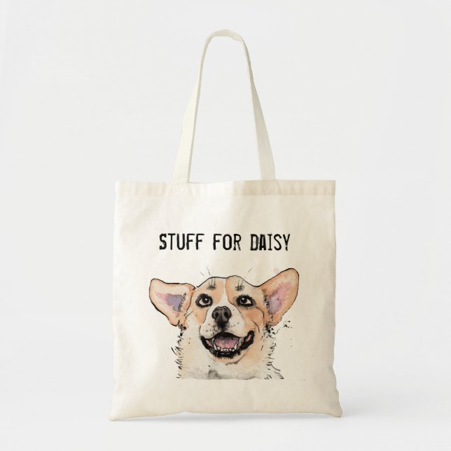 Compra de bolsos Corgi divertida y linda (Frente)
