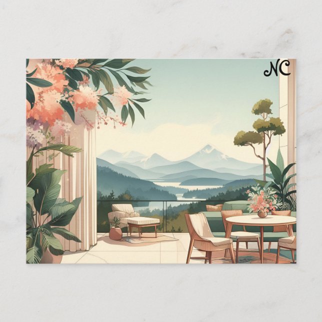 compra de casa postales de correo masivo Carolina  (Anverso)