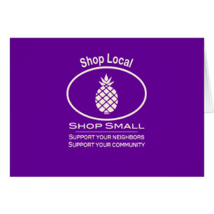 Compra local, compra piña pequeña