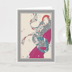 Comprador de la guirnalda de Navidad Deco en el