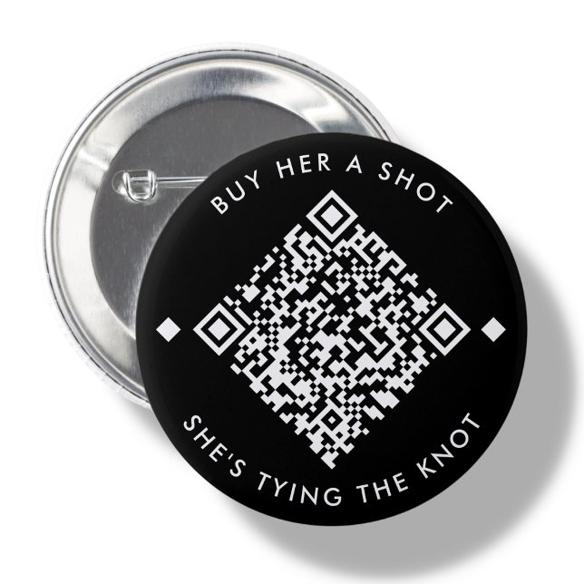 Cómprale un disparo | Botón Código QR de Bachelore (Subido por el creador)