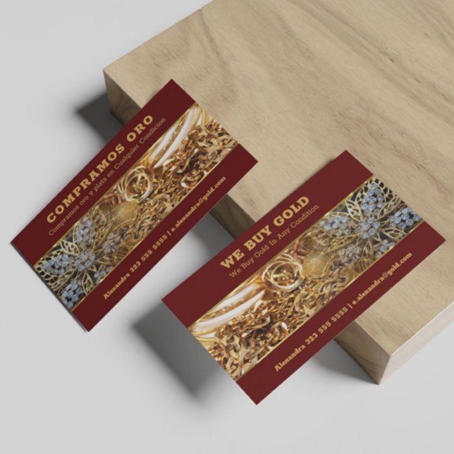 Compramos tarjeta de visita Gold 2 (Subido por el creador)