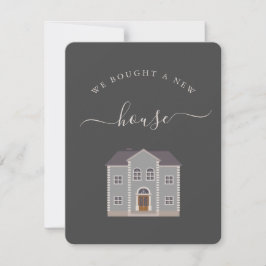 Compramos Una Nueva Casa De Invitación Personaliza