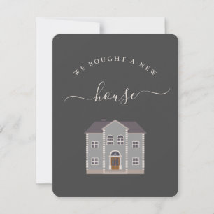 Compramos Una Nueva Casa De Invitación Personaliza