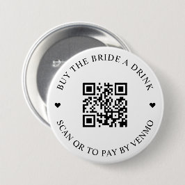 Comprar a la novia un código QR de botón de bebida