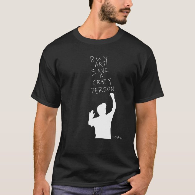Comprar arte Salvar a una loca perrita de camiseta (Anverso)