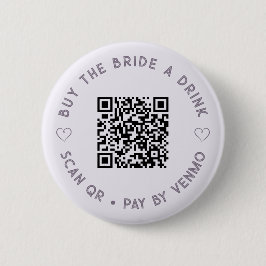Comprar el BRIDE un botón de bebida QR Código púrp