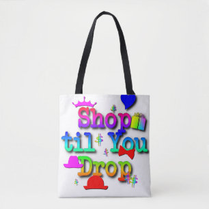 Comprar hasta que te sueltes la bolsa de compras