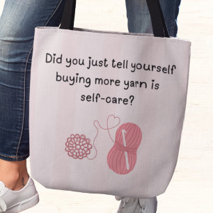 “Comprar Hilo Es Cuidado Personal” Divertida Bolsa