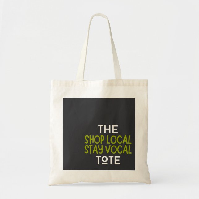 Comprar la bolsa de tote de Vocal local (Frente)