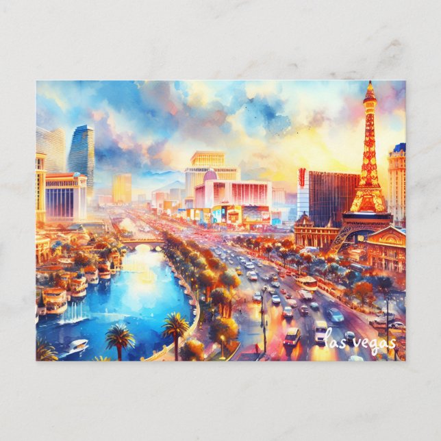 comprar las postales de Viajes Vintage las vegas (Anverso)