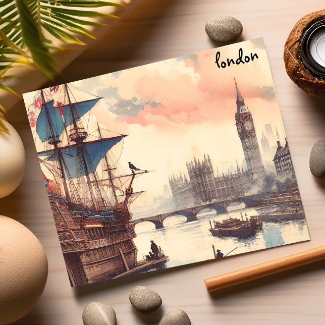 comprar mapa Londres correo postal postales masivo (Subido por el creador)