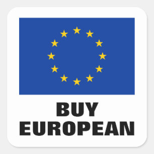 Comprar pequeños pegatinas europeos con bandera de