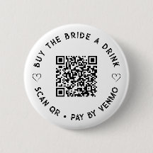 Comprar simple botón BRIDE un código QR de bebida