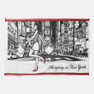 comprar toalla de mano de cocina nueva york
