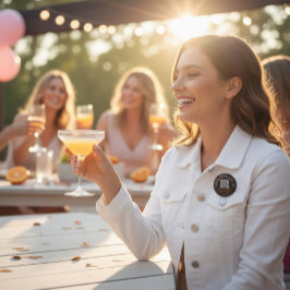 Comprar una Bebida a la Novia Botón de Código QR