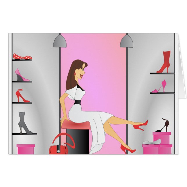 Compras de zapatos (Anverso (Horizontal))