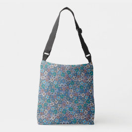 Compras/la bolsa de asas del estampado de flores