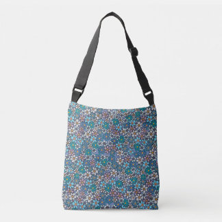 Compras/la bolsa de asas del estampado de flores