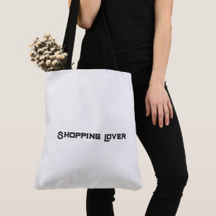 Compras Lover Nombre Impreso Grandes Bolsas Comerc