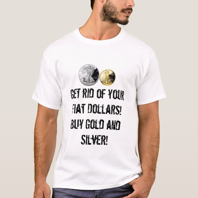 ¡Compre el oro y la camiseta de plata! (Anverso)