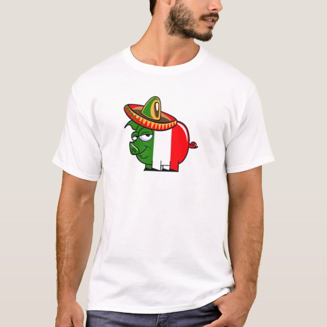 Compre la camiseta de la GRIPE del CERDO (Anverso)