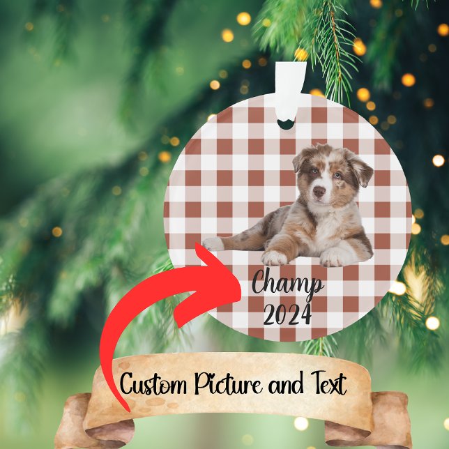 Comprobación de búfalo Ornamento personalizable (Subido por el creador)