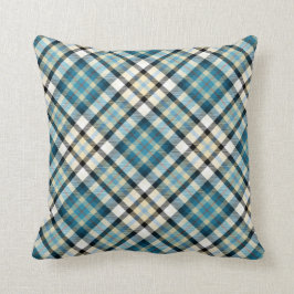 comprobación de país almohada de lanzamiento azul