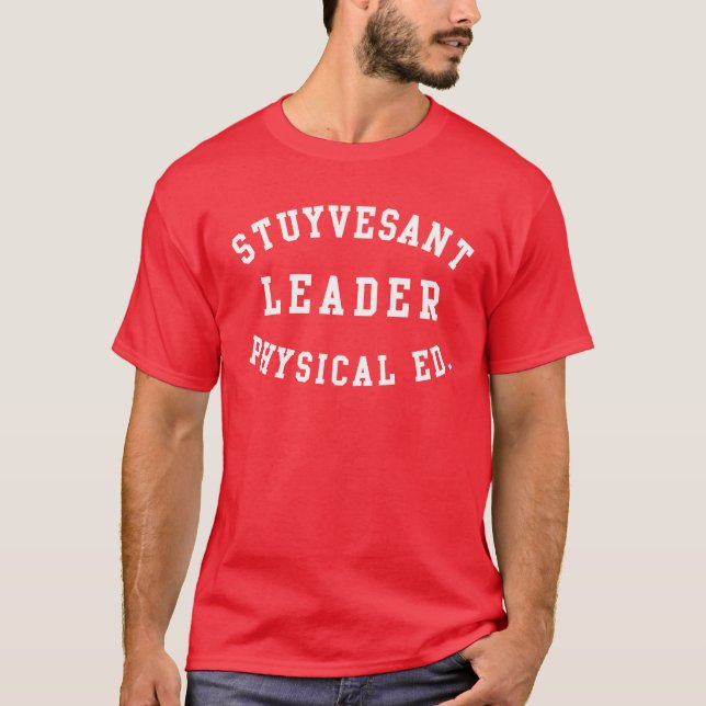 Comprobación Ed del líder de Stuyvesant. Camiseta (Anverso)
