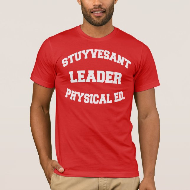 Comprobación Ed del líder de Stuyvesant. camiseta (Anverso)