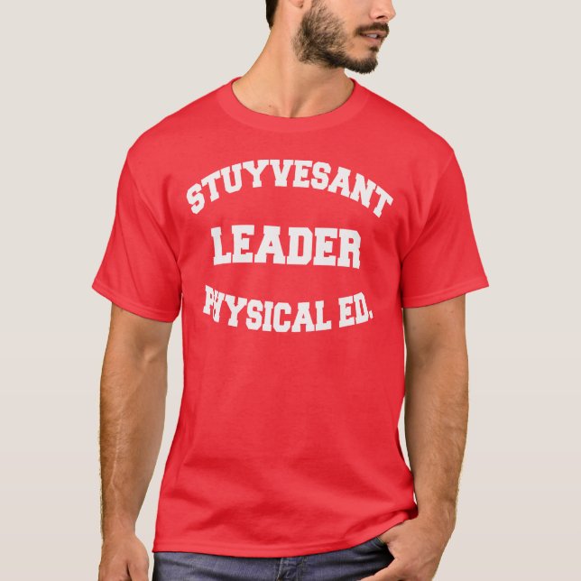 Comprobación Ed del líder de Stuyvesant. camiseta (Anverso)