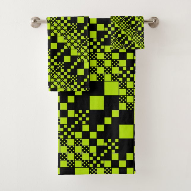 Comprobaciones, cheques - Cojín decorativo verde a (In situ)