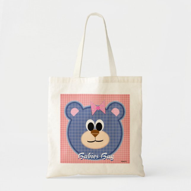 Comprobar la bolsa para bebés de Oso de Teddy (ros (Frente)