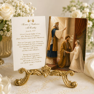 Compromiso Católico Oración de Boda María José