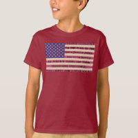 Compromiso de camiseta con la bandera de la alianz