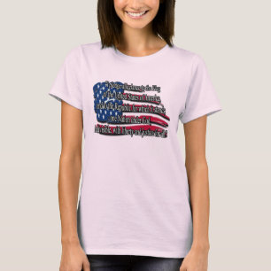 COMPROMISO de la camiseta patriótica de la LEALTA