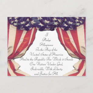 Compromiso de la postal de la adhesión